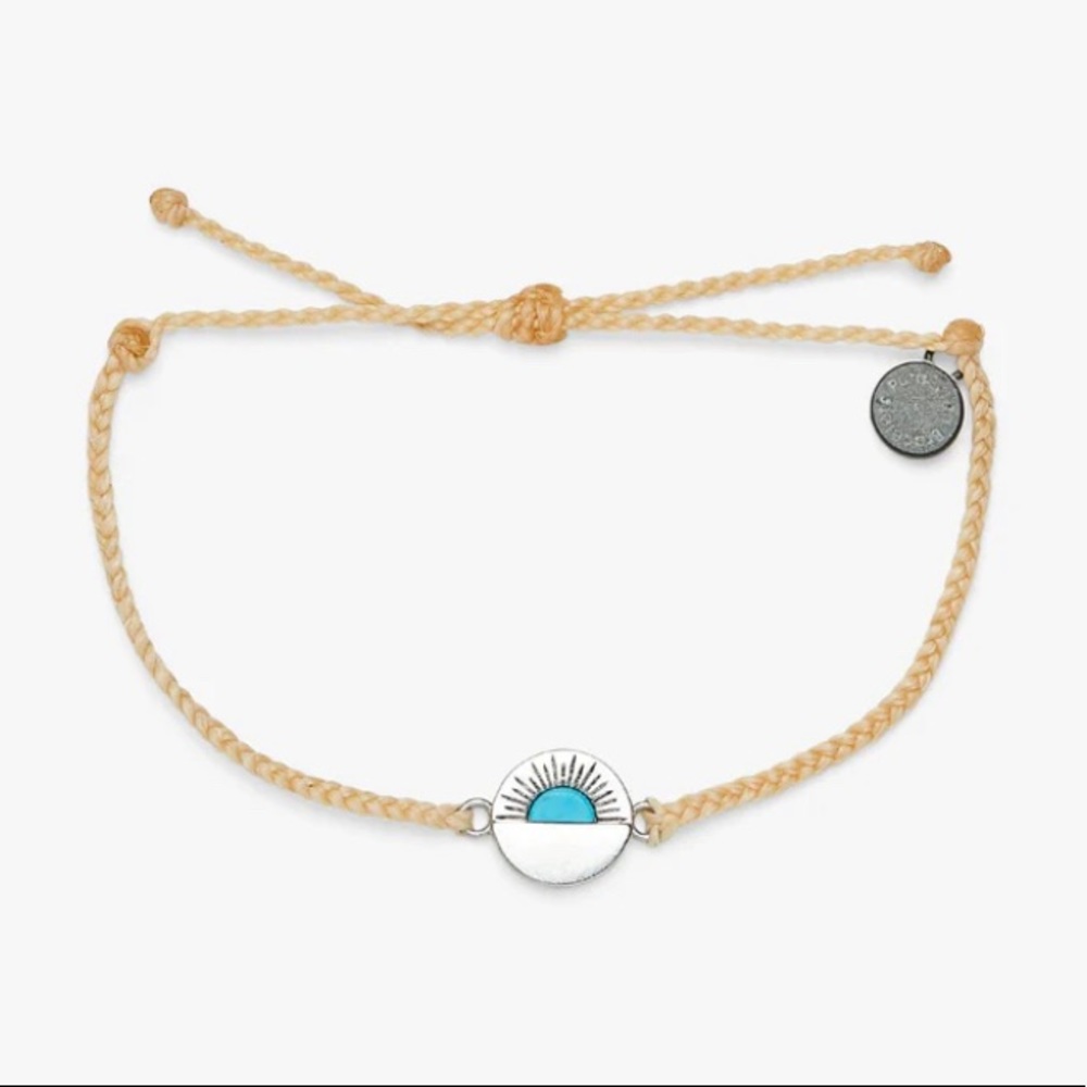 UNISEX - NEW - VIDA PURA GEMSTONE SUNSET CHARM BRACELET.. Comes with a free gift - Picture 4 of 14